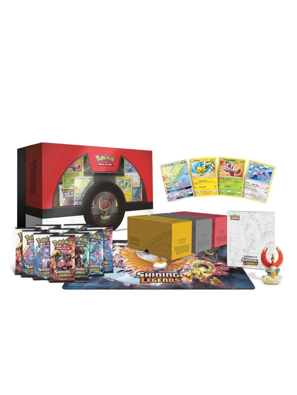 Pokemon Shining Legends Set. NO SEAL ON THE BOX BUT EVERYTHING IS INTACT.